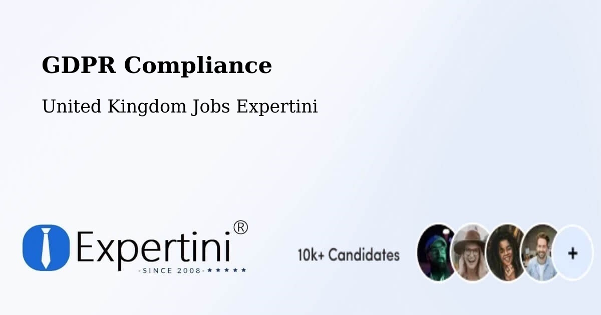 EU GDPR Compliance Statement – Sandbach - United Kingdom Jobs Expertini